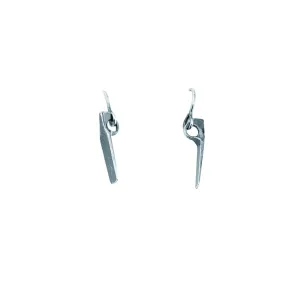 Сережки Rock Empire Earrings: Antiqued Silver Pitons Ag 925 