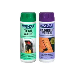 Набір Nikwax Twin Pack (Tech Wash 300ml + TX Direct 300ml) 