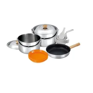 Набор туристической посуды Kovea VKC-ST08-45 Stainless L 4-5