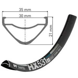Обод DT Swiss HX 531 27.5"