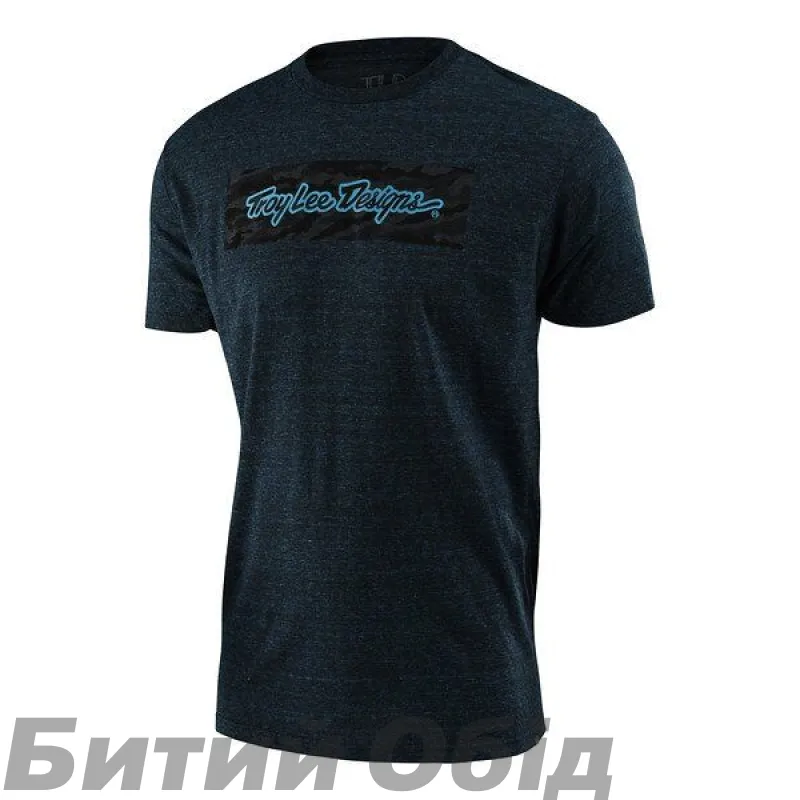 Футболка TLD Signature Block Camo Tee [MIDNIGHT BLUE] 