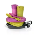 Набір посуду для двох Light My Fire Pack Eat Kit, Pirategold/Pinkmetal Набір посуду для двох Light My Fire Pack Eat Kit, Pirategold/Pinkmetal