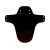 Переднє крило Rock Shox MTB Fork Fender Black with BoXXer Red Print - BoXXer/Lyrik Ultimate