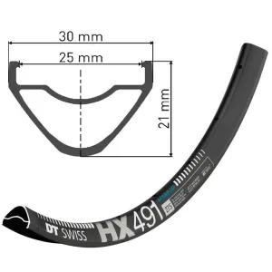 Обод DT Swiss HX 491 27.5"