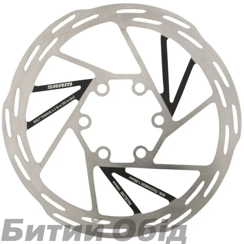 Ротор SRAM Paceline (сталеві болти) 