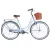 Велосипед Dorozhnik RETRO Velosteel рама-19" голубой 2025