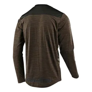 Джерси TLD Flowline L/S Jersey [Shield Heather Walnut/Charcoal]
