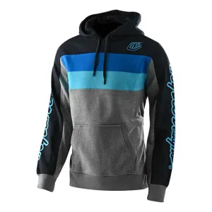 Худі TLD Block Signature PO Hoodie [Gray Heather/Blue]