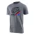 Футболка TLD Precision 2.0 Tee (Vintage Gray/Snow) размер SM