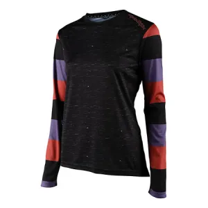Джерсі TLD WMNS LILIUM LS JERSEY [RUGBY BLACK]