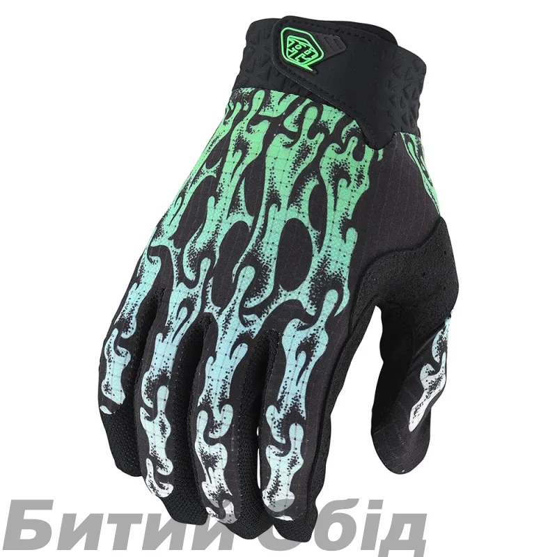 Вело рукавички TLD AIR GLOVE ; SLIME HANDS [FLO GREEN] 