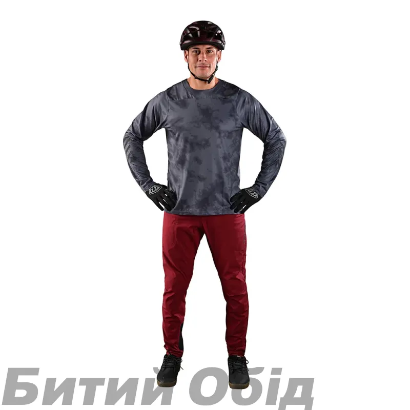 Джерси TLD SKYLINE LS CHILL JERSEY [TIE DYE CHARCOAL] 