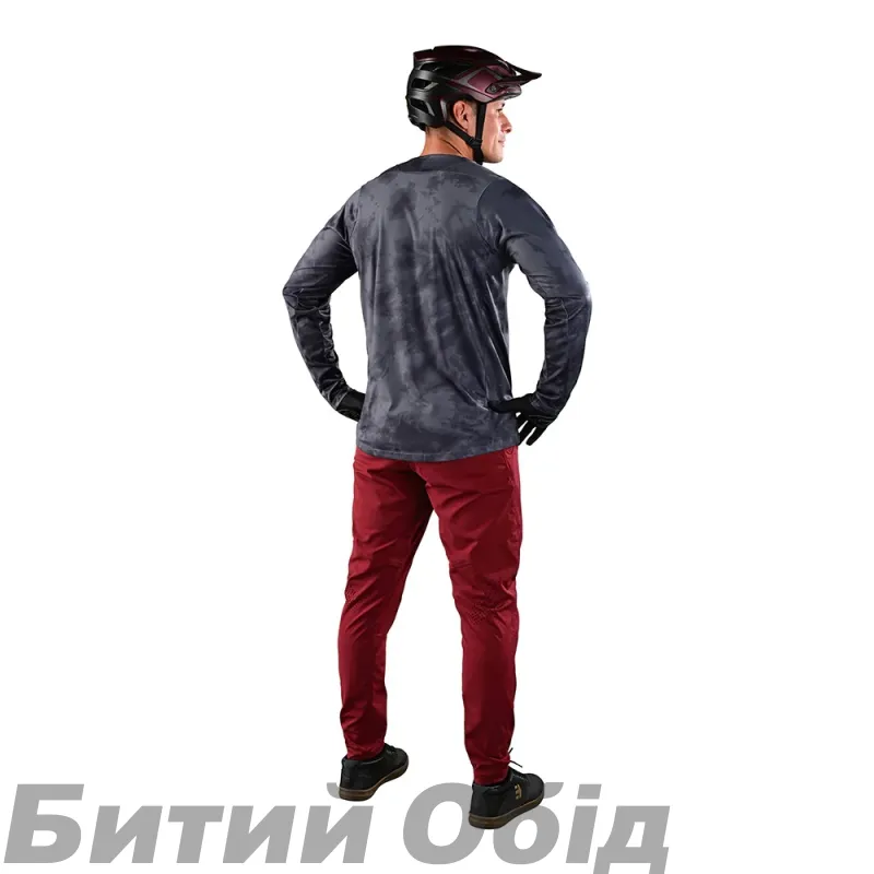 Джерси TLD SKYLINE LS CHILL JERSEY [TIE DYE CHARCOAL] 