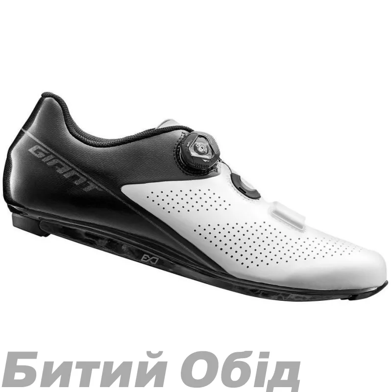 Велосипедные туфли шоссе Giant Surge Elite бел/черные