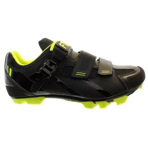 Велосипедные туфли МТБ FLR F-65 черн/неон желтые