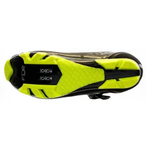 Велосипедные туфли МТБ FLR F-65 черн/неон желтые