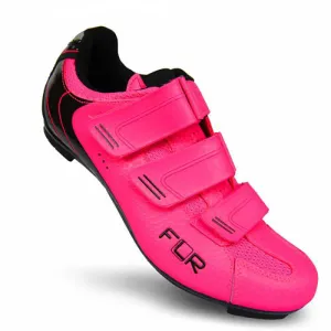 Велосипедные туфли шоссе FLR F-35 неон розовые
