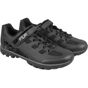 Велосипедные туфли МТБ FLR Rexston Pro черный/серый