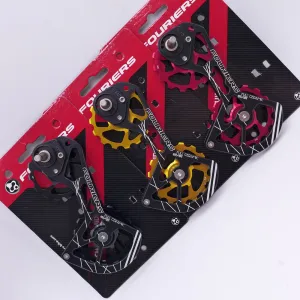 Система роликов задн перем шоссе Fouriers Sram Red eTap з/рамк алю Full Ceramic 15/15T 86г 