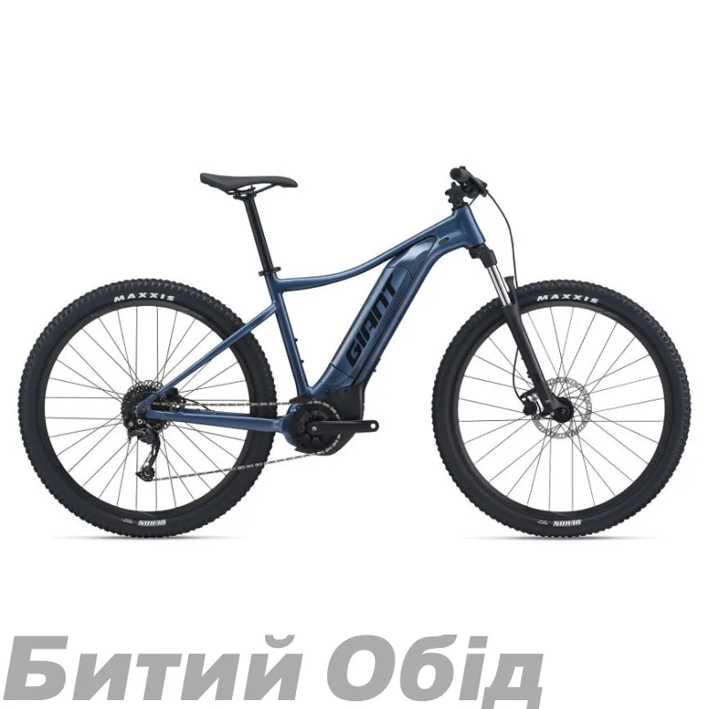 Велосипед электро Giant Talon E+ 3 29er 25km/h син Ashes 