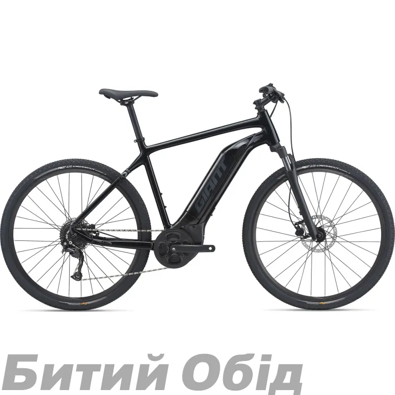 Велосипед електро Giant Roam E+ GTS 25km/h чорн 