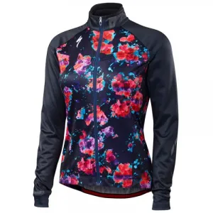 Футболка Specialized THERMINAL JERSEY LS WMN NVY FLEUR Футболка Specialized THERMINAL JERSEY LS WMN NVY FLEUR