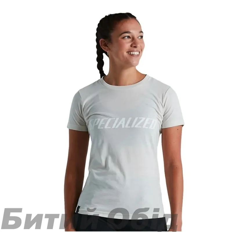 Футболка Specialized WORDMARK TEE SS WMN DOVGRY 