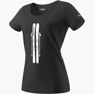 Футболка Dynafit GRAPHIC CO W S/S TEE - чорний 