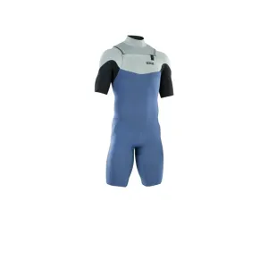 Гидрокостюм ION Wetsuit Element 2/2 Shorty SS Front Zip men cascade-blue 