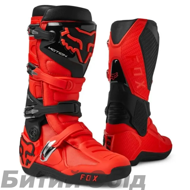 Мотоботы FOX MOTION BOOT [Flo Red]