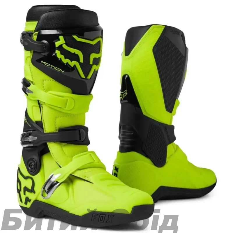 Мотоботи FOX MOTION BOOT [Flo Yellow]