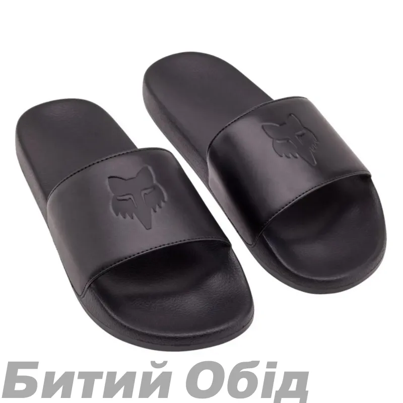 Шльопанці FOX HEAD SLIDE [Black]