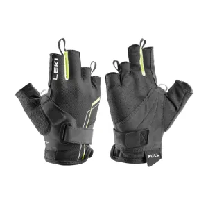 Перчатки Leki Nordic Breeze Shark Short black-yellow-white 