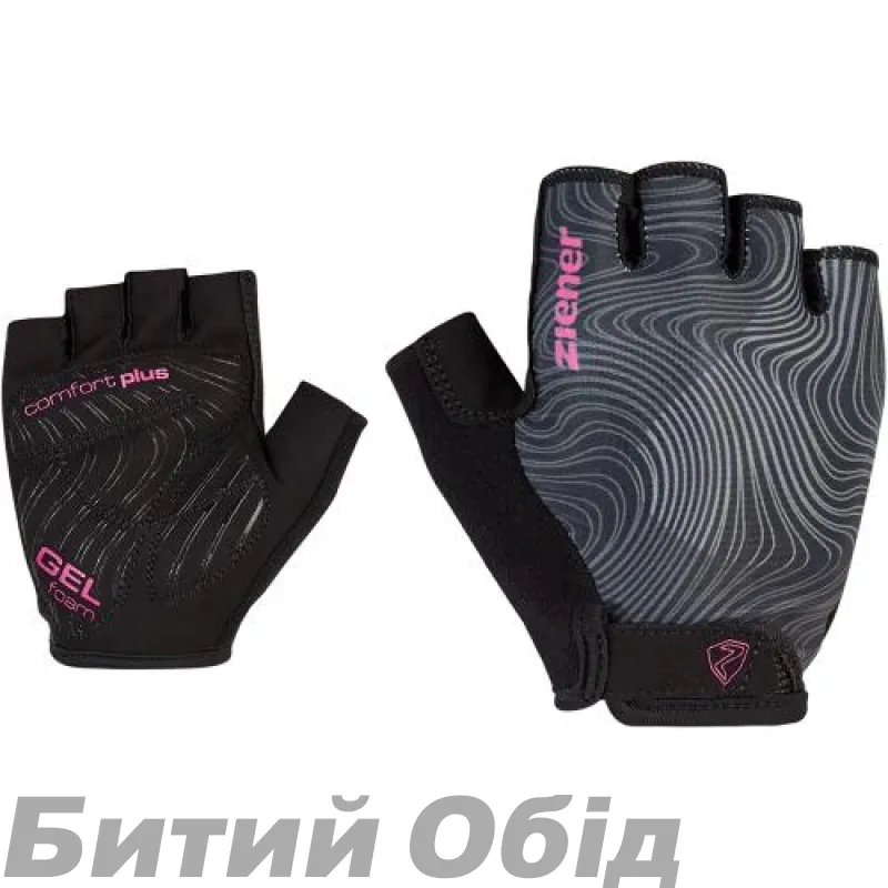 Велорукавички Ziener Constanze W black 