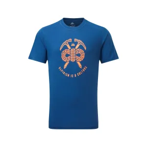 Футболка Mountain Equipment Headpoint Alpinism Mens Tee, Admiral Blue