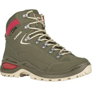 Ботинки LOWA Renegade Evo GTX MID W grey green-panna 