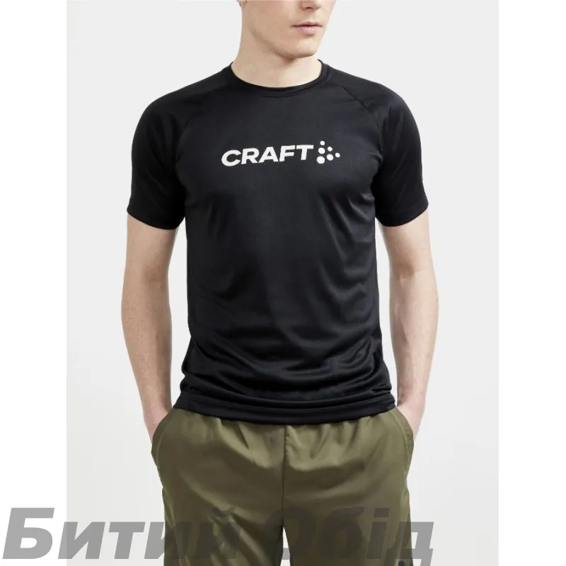 Футболка Craft CORE UNIFY LOGO TEE M black