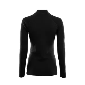 Термокофта жін. Aclima WarmWool 200 Mock Neck W's Jet Black