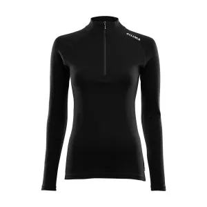 Термокофта жін. Aclima WarmWool 200 Mock Neck W's Jet Black