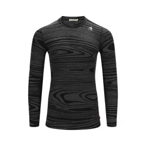 Термокофта муж. Aclima WarmWool 200 Crew Neck M's Black Motion