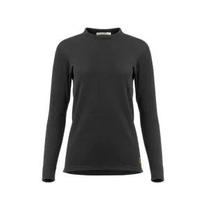 Термокофта жін. Aclima WoolTerry 220 Crew Neck W's Jet Black 