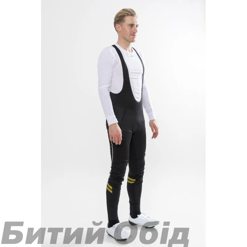 Велоштаны CRAFT Ideal Wind Bib Tights Man, black 