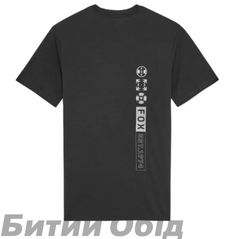 Футболка FOX TECH Short Sleeve Tee - BLUR [Black]