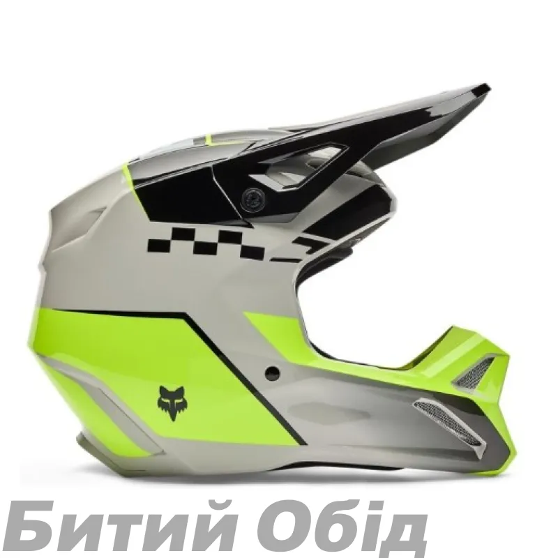 Шолом FOX V1 Helmet - COLLECT [Grey]