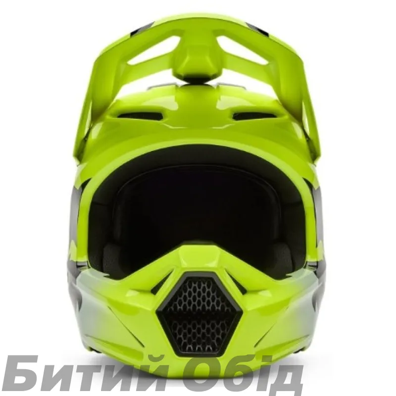 Шлем FOX V1 Helmet - SHIELD [Flo Yellow]