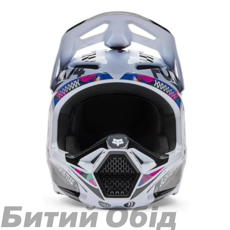 Шолом FOX V1 Helmet - IMAGE COSMO [White]