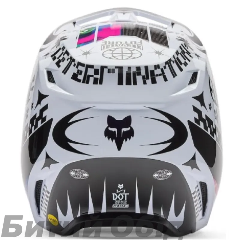 Шолом FOX V1 Helmet - IMAGE COSMO [White]