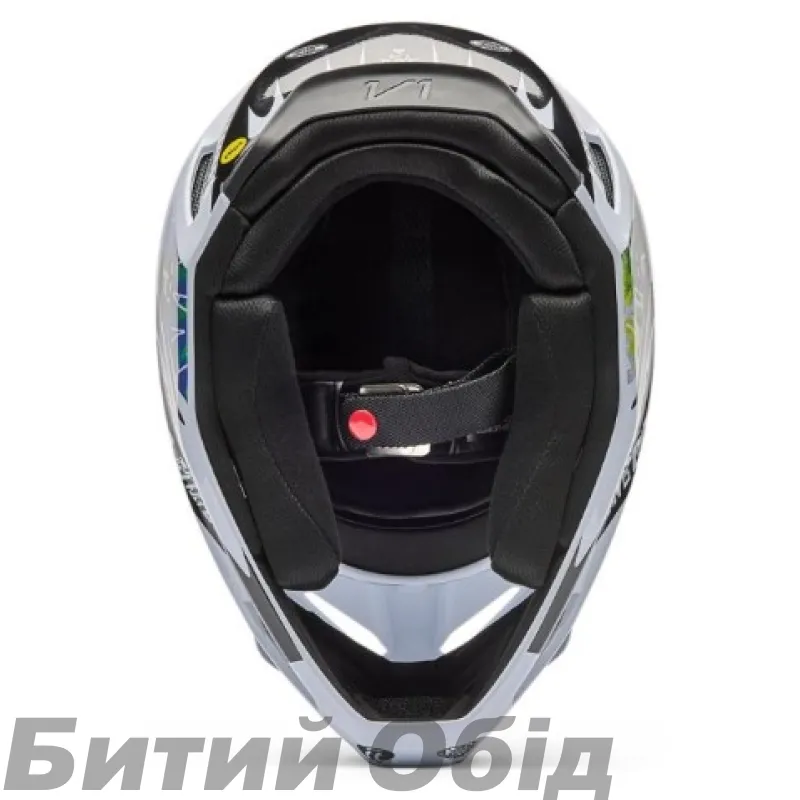 Шолом FOX V1 Helmet - IMAGE COSMO [White]