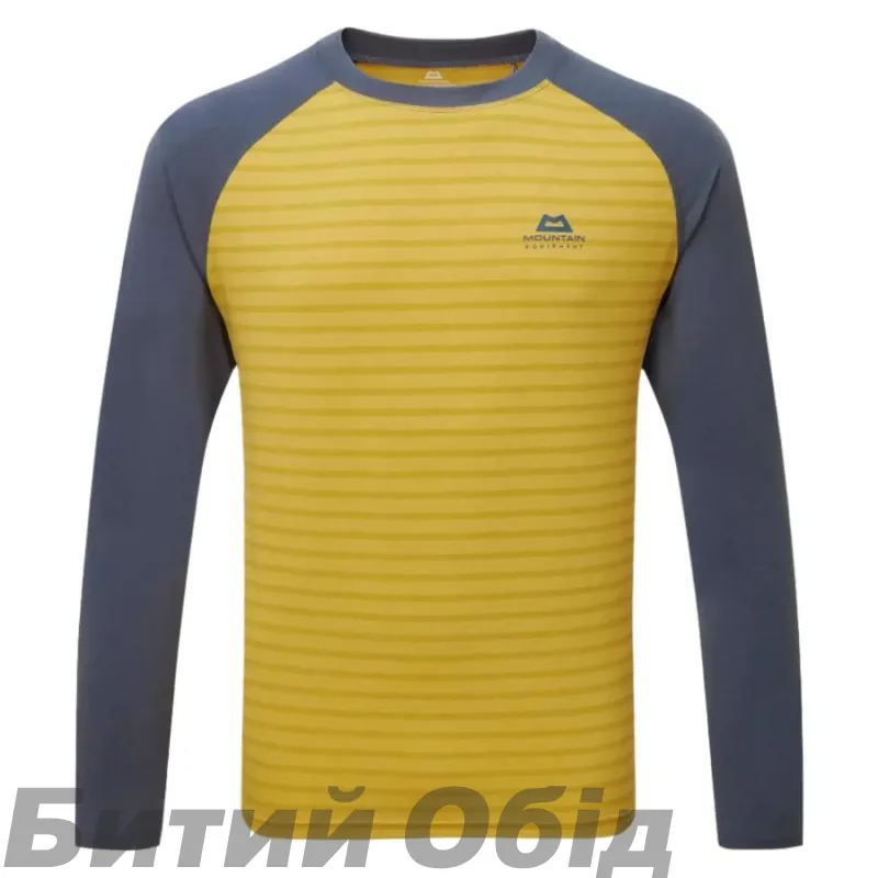 Футболка з довгим рукавом Mountain Equipment Redline LS Mens Tee Acidstripe/Denim 