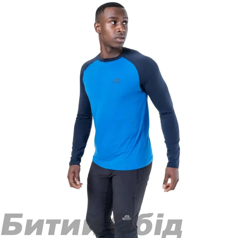 Футболка з довгим рукавом Mountain Equipment Redline LS Mens Tee Acidstripe/Denim 